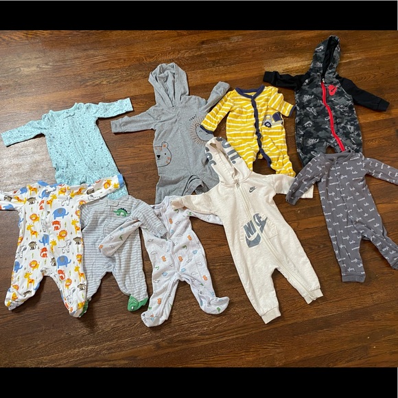 3-6 MonthsBaby Boy Sleepers - Picture 1 of 1